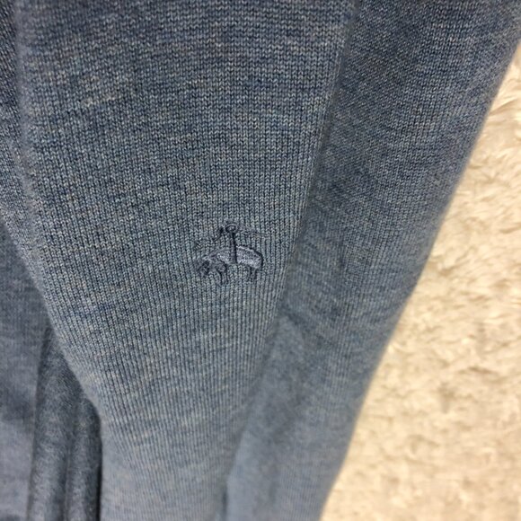 Brooks Brothers Supima Cotton Zipper Cardigan Size Small - Picture 3 of 4